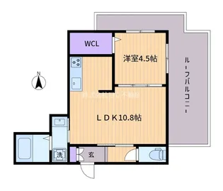 アステイオンヴィラ【4階】の間取り
