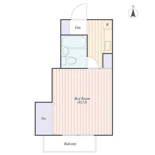 コーポ真土【2階】の間取り