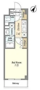 バウスステージ高田馬場【3階】の間取り