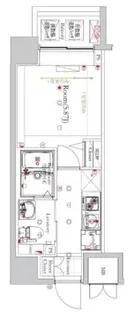 フェルクルールプレスト西横浜【5階】の間取り