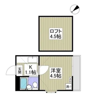 オリーブ【2階】の間取り