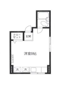クラチビル【1階】の間取り
