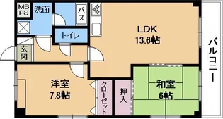 ファミーリエ【3階】の間取り