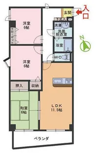 ルーチェ【2階】の間取り