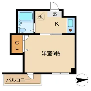 ルミエラII【4階】の間取り