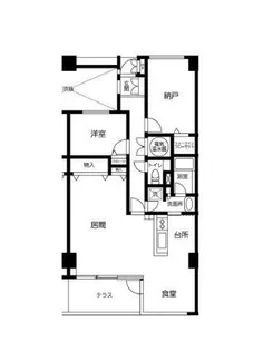 TLRレジデンス磯子駅前【3階】の間取り