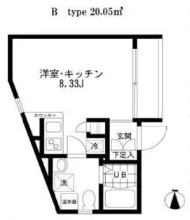 桜ヒルズ三田【5階】の間取り