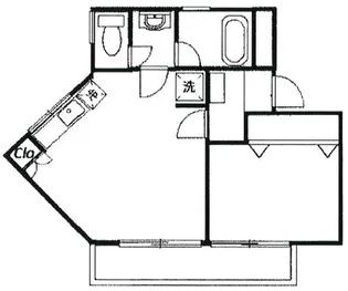 ソレイユ片倉【3階】の間取り