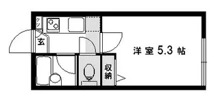 サンフラットつつじヶ丘【2階】の間取り