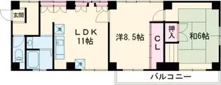 金澤ビル【3階】の間取り