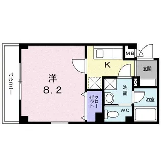 フェリエーラ南砂弐番館【1階】の間取り