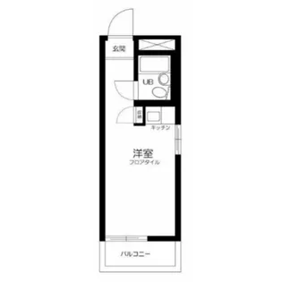 ハイシティ池尻大橋第2【2階】の間取り