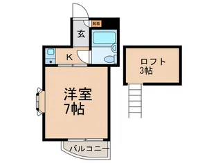 リノハイム田園調布【2階】の間取り