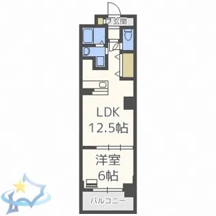 マルベリーガーデン512【9階】の間取り