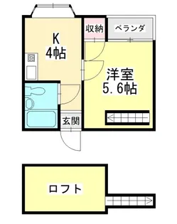 みすずコーポIII【2階】の間取り