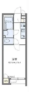クレイノK リュミエール【2階】の間取り