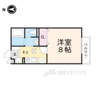 シルフィード27【2階】の間取り