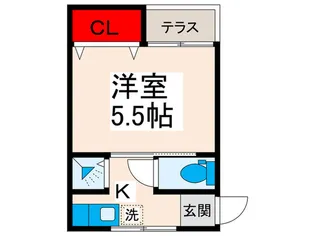 ひまわり荘【1階】の間取り
