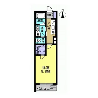 エリタージュメゾン【2階】の間取り