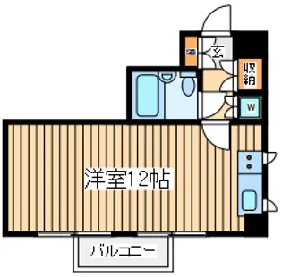 桜ヶ丘イン【5階】の間取り