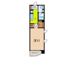 ヒルトップ板橋【6階】の間取り