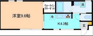 INTEGRAL天正寺【1階】の間取り