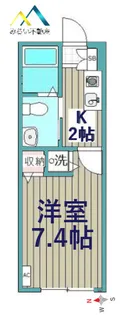 パルトネール二俣川III【1階】の間取り