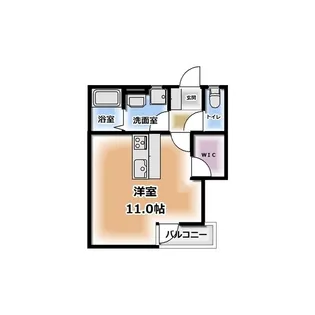 UNIONハイツ【1階】の間取り