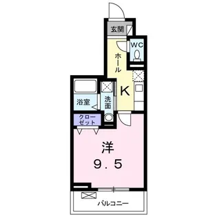 エスペランサ八日町【7階】の間取り