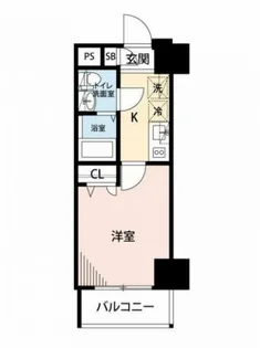 メイクスデザイン川崎II【5階】の間取り