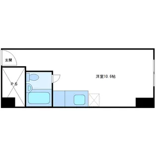 コーポ土樋【8階】の間取り