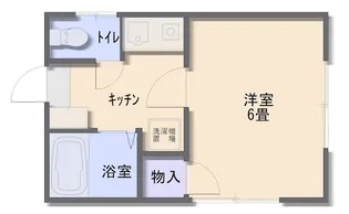 ハイムあまのII【1階】の間取り