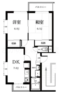 ミニアムIWASE【4階】の間取り