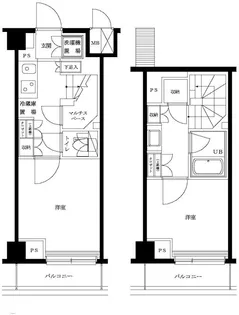 ルーブル多摩川七番館の間取り