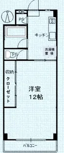 シントミプラザ町屋【3階】の間取り
