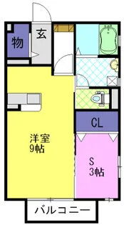 アリーナ鶴田駅南【2階】の間取り