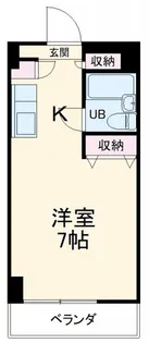 第7植村ビル【3階】の間取り