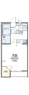 レオパレスアルピナ【2階】の間取り