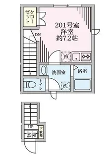 GrandSage II(グランサージュ)【2階】の間取り