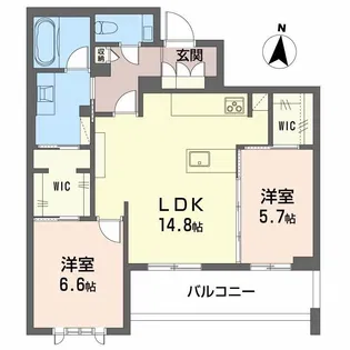 グラン佐藤【2階】の間取り