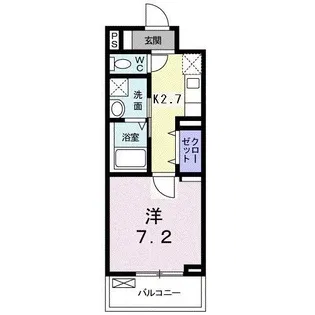 ラヴィベール【2階】の間取り