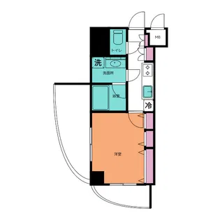 グリフィン新横浜・八番館【6階】の間取り