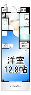 サンライズ平林【2階】の間取り