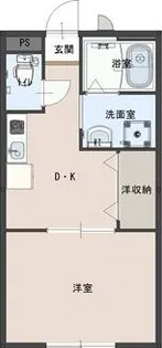 メゾンシャルール【1階】の間取り