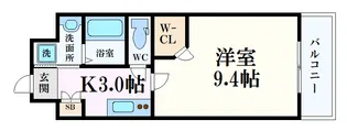 ロアール十日市【5階】の間取り
