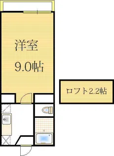 クラッシーナ柴田D【2階】の間取り