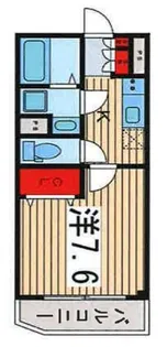 TheFusion中村橋【4階】の間取り