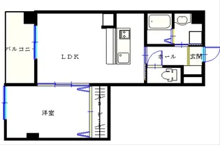 鹿児島県鹿児島市谷山中央2【マンション】の間取り