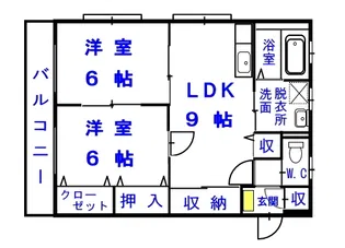 メゾン・グランディア【3階】の間取り