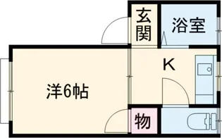 ビターラウンジ【1階】の間取り